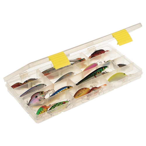 Plano 2360100 Thin Stowaway with Adjustable Dividers Fishing Tackle Storage Box