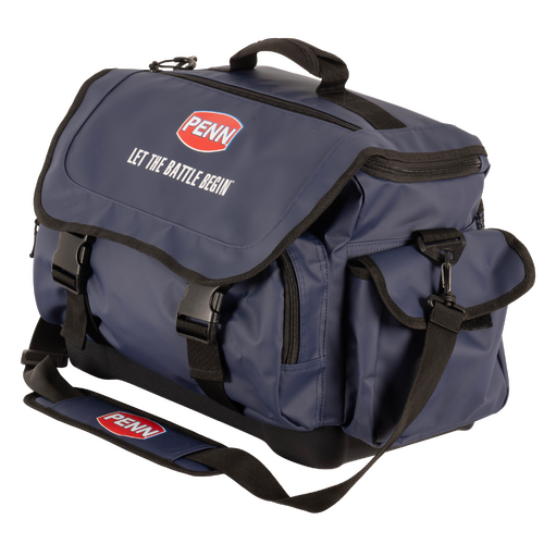 Penn Saltwater PVC Fishing Tackle Storage Hand Bag Luggage #Medium