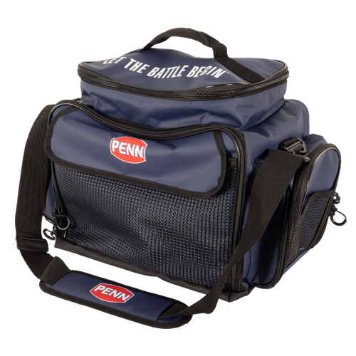Penn Saltwater PVC Fishing Tackle Storage Hand Bag Luggage #Large