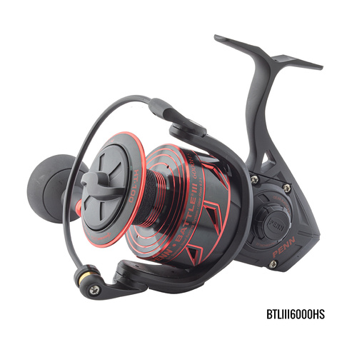 Penn Battle III 6000HS 6000 High Speed Spinning Fishing Reel