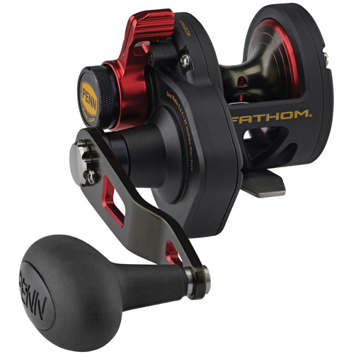 Penn Fathom 10 Lever Drag Overhead Fishing Reel FTH10XNLD