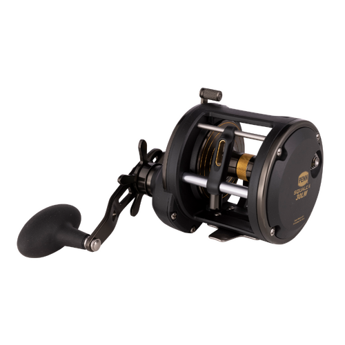 Penn 2022 Squall II 30 LW Level Wind Over Head FIshing Reel SQLII30LW