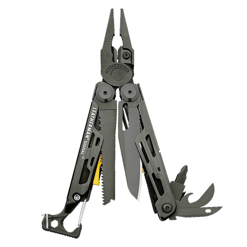 Leatherman Signal Survival Multi-Tool Oxide Black With Button Sheath