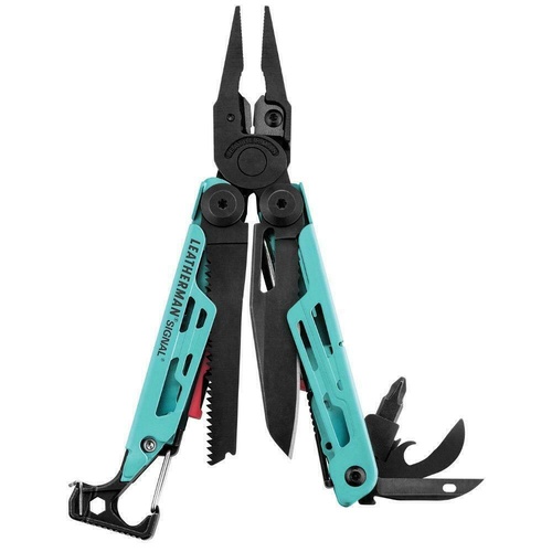 Leatherman Signal Aqua Stainless Steel Multi Tool With Nylon Sheath
