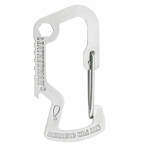 Leatherman Carabiner Clip &amp; Bottle Opener Cap Lifter For Sidekick Sleeve
