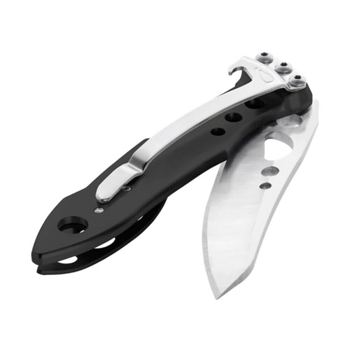Leatherman Skeletool KB Black Folding Pocket Knife Plain Blade