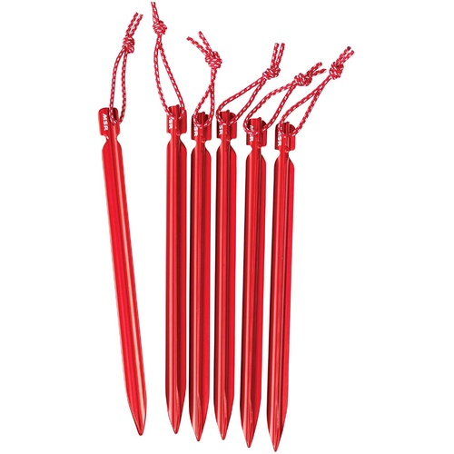 MSR Ground Hog Light Weight Tent Stake Peg Kit - 6 Pack