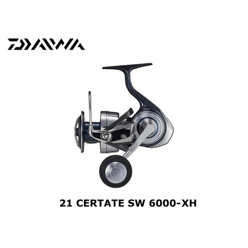 Discontinued - Daiwa 2021 Certate SW (G) 6000-XH Spinning Fishing Reel