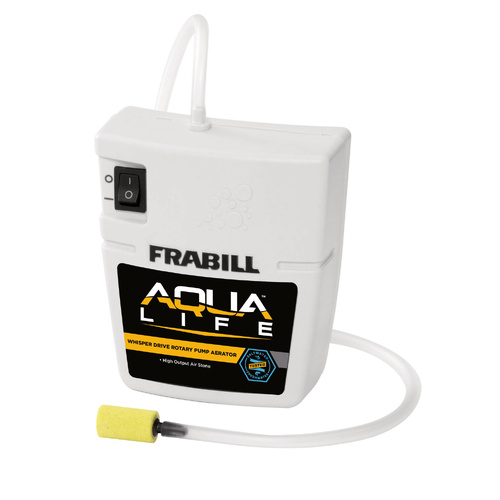 Frabill Whisper Quiet Live Bait Fishing Aerator Pump 14331