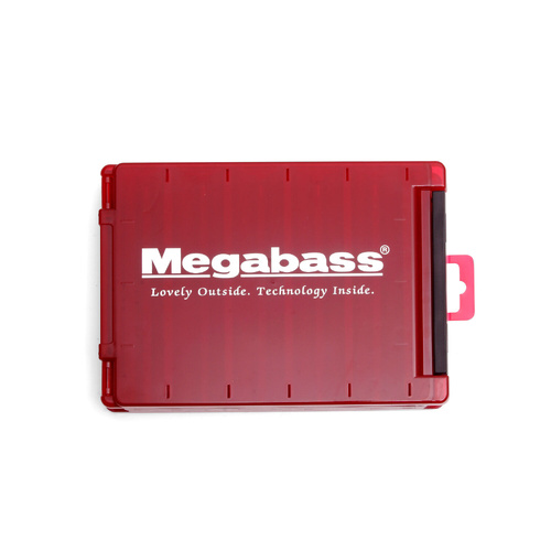 Megabass MB-RV140 Reversible Double Side Fishing Lure Tackle Storage Box Red