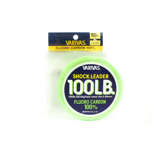 Varivas Fluorocarbon Shock Leader Line 30m #100lb