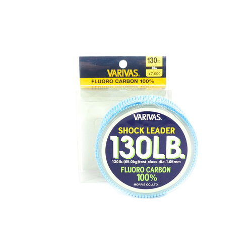 Varivas Fluorocarbon Shock Leader Line 30m #130lb
