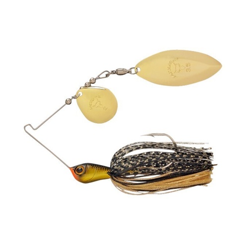 Jackall Super Eruption Jr Spinnerbaits 1/2oz Gold Black