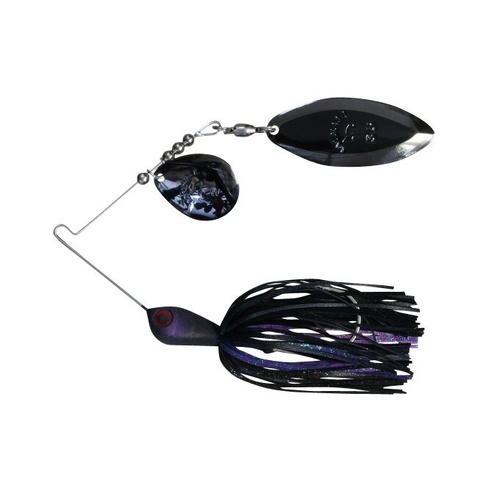 Jackall Super Eruption Jr Spinnerbaits 1/2oz Utimate Black