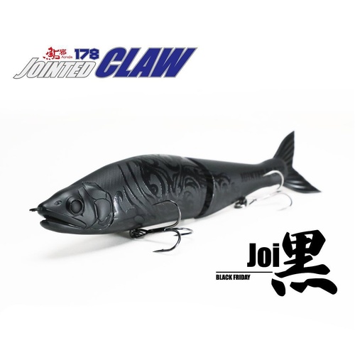 Gan Craft Jointed Claw 178 Floating Limited Edition FIshing Lure #Black Friday