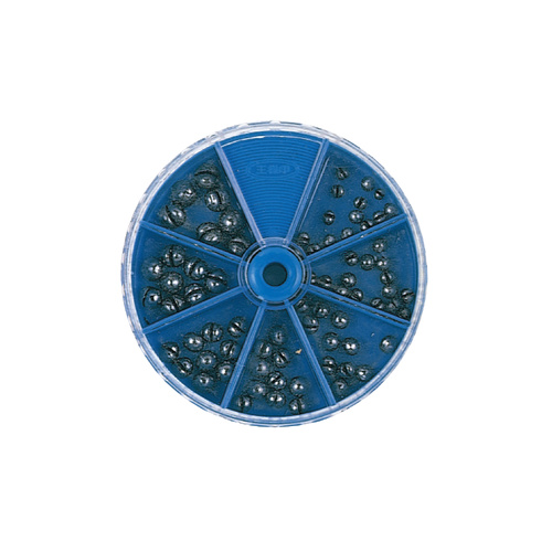 Daiichi Seiko Gandama Set 75 Split Shot Ball Sinkers in Dial Pack