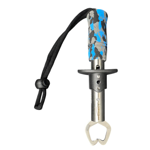 Profishent Fish Stainless Steel 18cm Mini Grip Lip Lock Gripper Grabber Grab Scale Tool