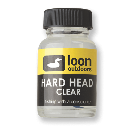 Loon Outdoors Hard Head Cement Clear Fly Finish Dressing Fly Fishing