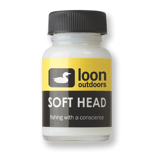Loon Outdoors Soft Head Cement Clear Fly Finish Dressing Fly Fishing