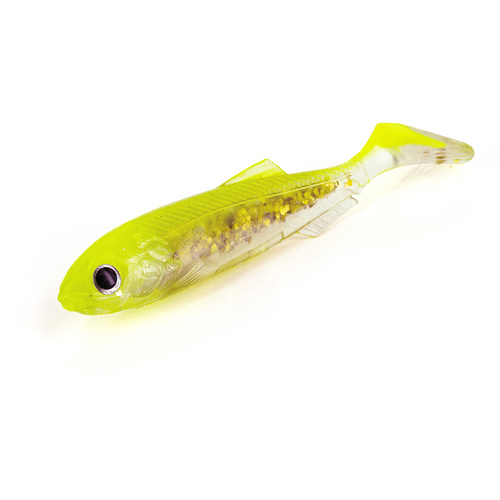 Molix RT Real Thing Shad 7" Soft Plastic Fishing Lure #Yellow Back Gold Flake