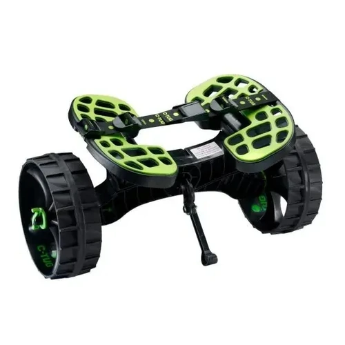 Railblaza C-Tug Puncture Free Green Kayak Canoe Cart