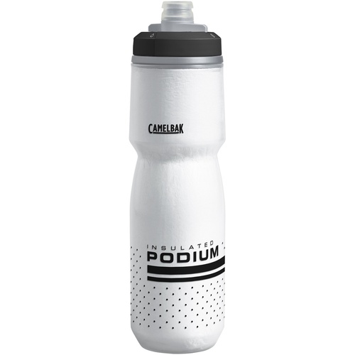 CamelBak Podium 0.7L Chill Insulated Water Bottle #White Black
