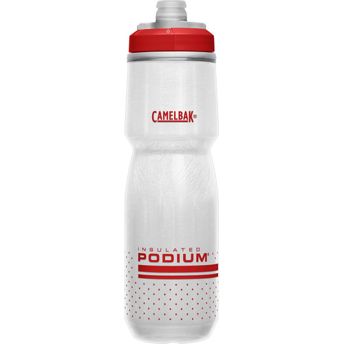 CamelBak Podium 0.7L Chill Insulated Water Bottle #Red White