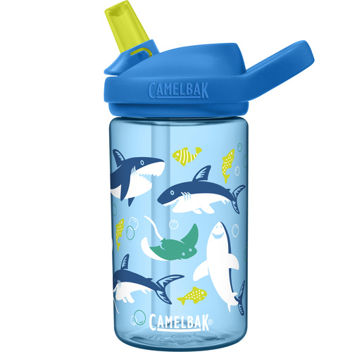 CamelBak Eddy+ Kids 0.4L Water Bottle #Sharks and Rays
