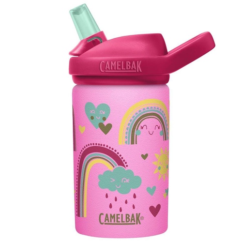 CamelBak Eddy+ Kids 0.4L Stainless Steel Water Bottle #Rainbows