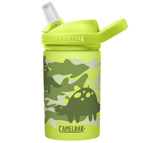 CamelBak Eddy+ Kids Stainless Steel 0.4L Water Bottle #Dino Camo