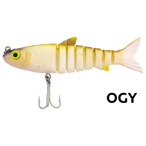 Zerek Live Mullet 4.5" Swimbait Soft Plastic Fishing Lure #Olive Guppy
