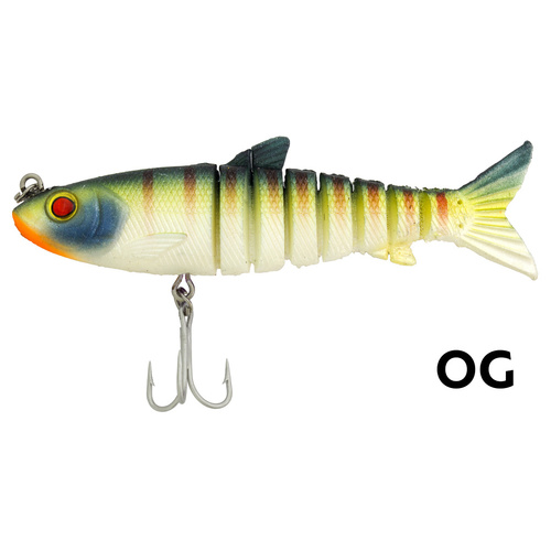 Zerek Live Mullet 4.5" Swimbait Soft Plastic Fishing Lure #Orange Gill
