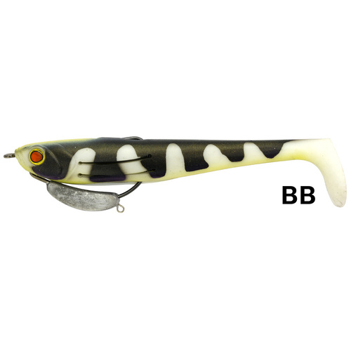 Zerek Flat Shad Pro 5" Snagless Soft Plastic Fishing Lure #Baby Barra