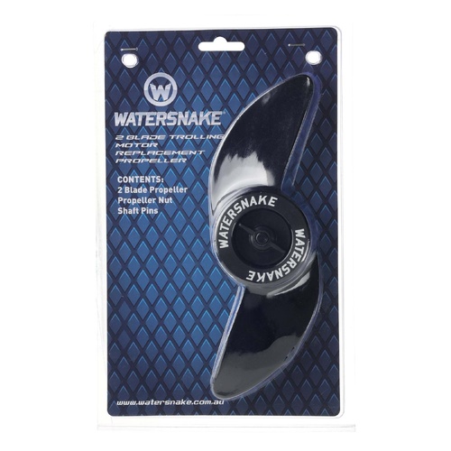 Watersnake 2 Blade Propeller Kit Fit 28lb to 34lb Motors Includes Nut &amp; Pins