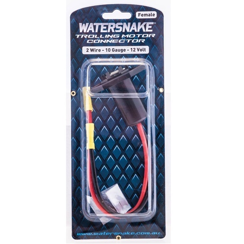 Watersnake Fishing Boat Trolling Motor Power Connector Female 12v