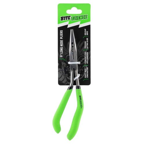 Bite Science 9" Long Nose Fishing Pliers Tool