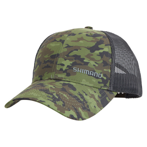 Shimano Moss Camo Trucker Fishing Cap 2023 Release