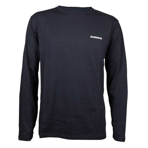 Shimano Corporate Apparel Long Sleeve Tee Black #M