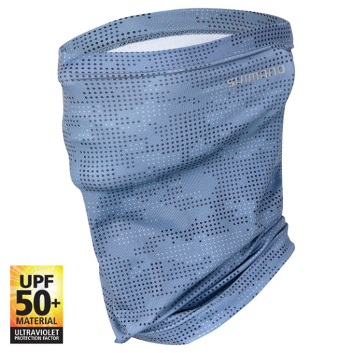 Shimano 2022 Ice Camo Shades Neck Gaiter Fishing Face &amp; Neck Shield Scarf Covering Mask
