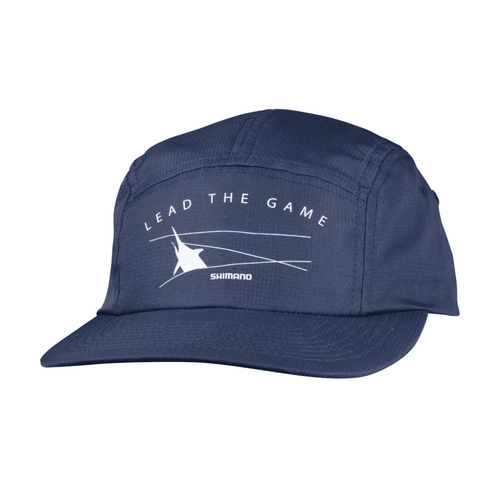 Shimano Fishing Cap Lead The Game 5 Panel Navy Headwear 2025 Release