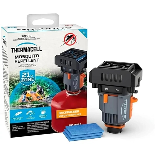 Thermacell Backpacker Mosquito Repeller With 4 Mats &amp; Travel Bag
