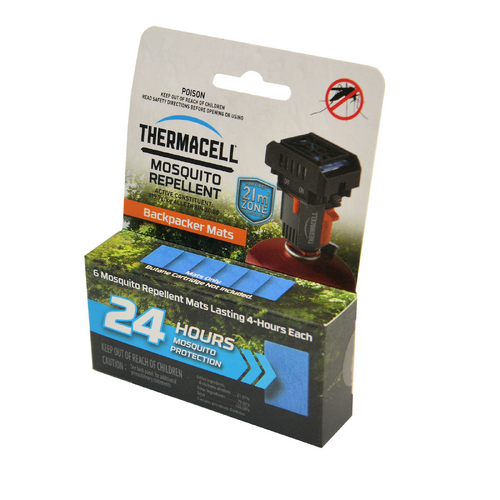 Thermacell Backpacker Mosquito Repeller Refills x6 (24 Hour)