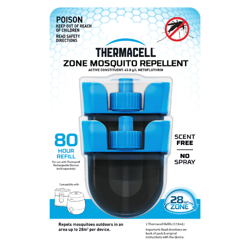 Thermacell Refill 80 Hours For EX90 USB Rechargeable Mosquito Repellent