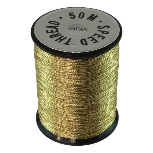 Speed Thread C 100m Rod Building Thread #Metallic Gold