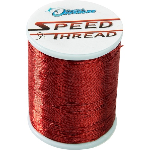 Speed Thread C 100m Rod Building Thread #Metallic Red