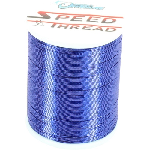 Speed Thread C 100m Rod Building Thread #Metallic Royal Blue