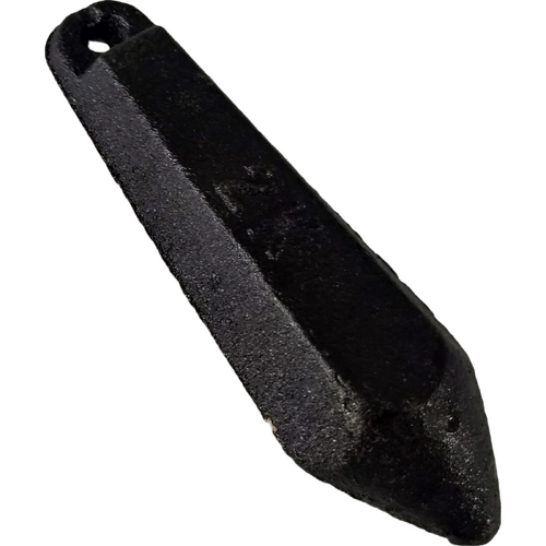 Cobalt Blue 2kg Iron Fishing Sinker Weight