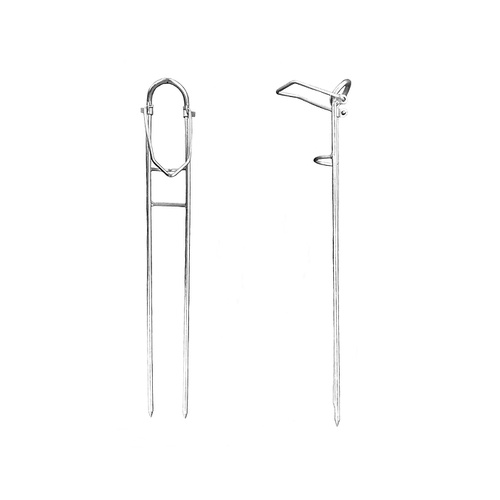 Hook'em Economy Folding Fising Rod Holder