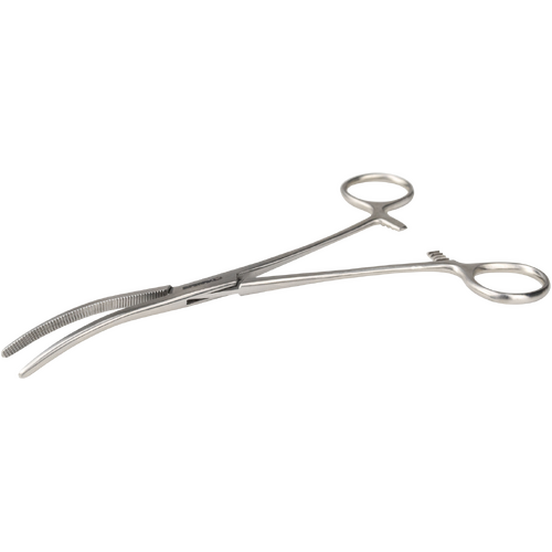 Samaki Stainless Steel 200mm Medium Bent Nose Fishing Forceps