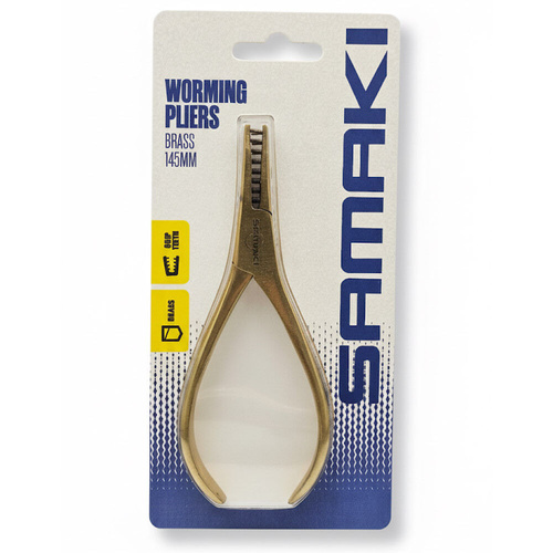 Samaki Brass 145mm Worm Fishing Plier